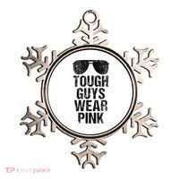 Tough Guys Wear Pink Ornament thumb 0