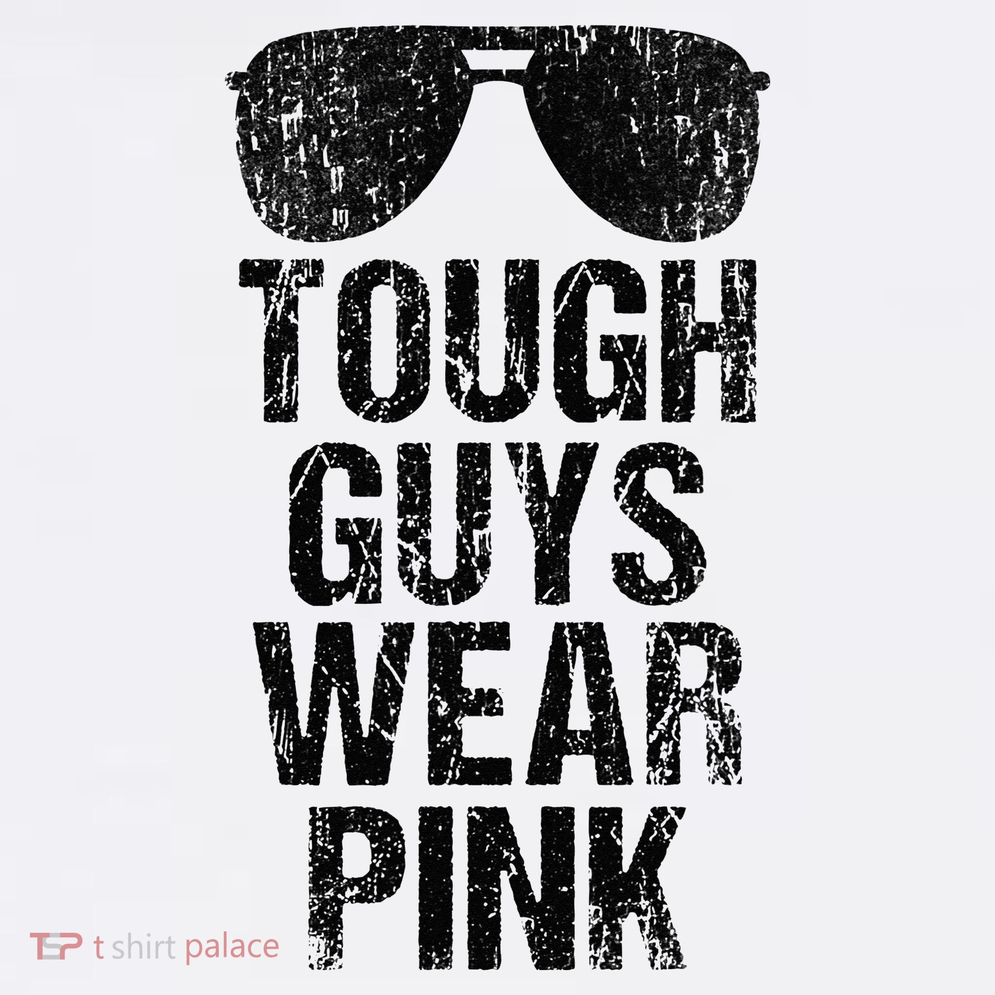 Tough Guys Wear Pink Baby Bodysuit