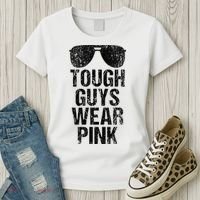 Tough Guys Wear Pink Women's T-Shirt thumb 3