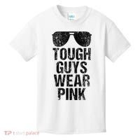 Tough Guys Wear Pink Kids T-Shirt thumb 0