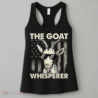 The Goat Whisperer USA American Flag Farm Women's Tank Top thumb 3