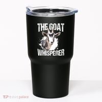 The Goat Whisperer Funny Goat Lover Farmer Gift Tumbler thumb 0