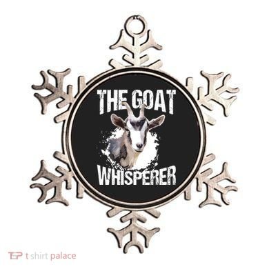 The Goat Whisperer Funny Goat Lover Farmer Gift Ornament