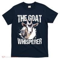The Goat Whisperer Funny Goat Lover Farmer Gift T-Shirt thumb 0