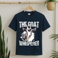 The Goat Whisperer Funny Goat Lover Farmer Gift T-Shirt thumb 2