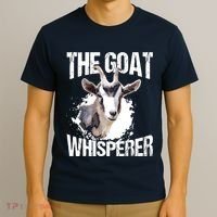 The Goat Whisperer Funny Goat Lover Farmer Gift T-Shirt thumb 3