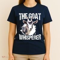 The Goat Whisperer Funny Goat Lover Farmer Gift T-Shirt thumb 4