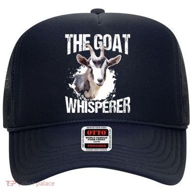 The Goat Whisperer Funny Goat Lover Farmer Gift Hat