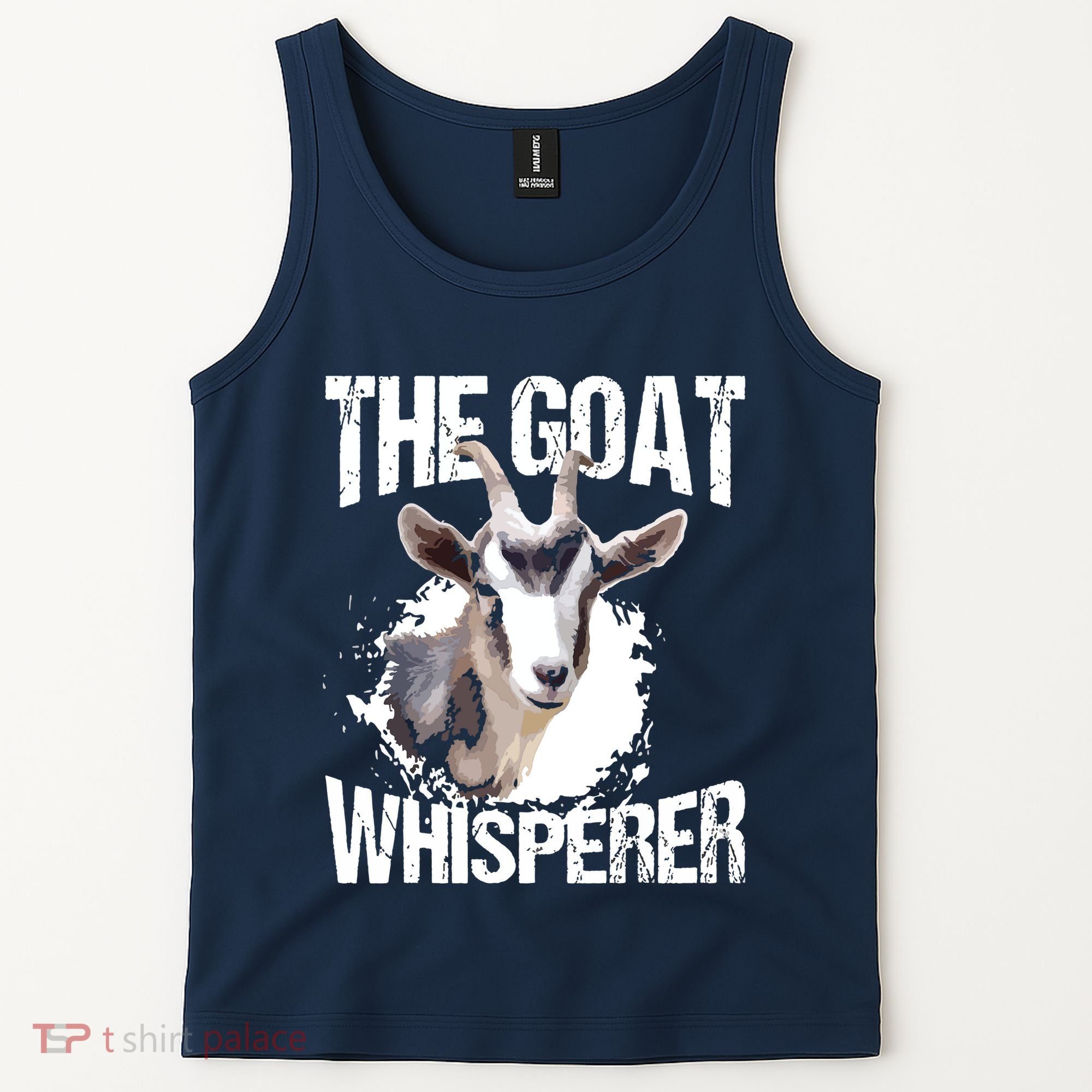 The Goat Whisperer Funny Goat Lover Farmer Gift Tank Top
