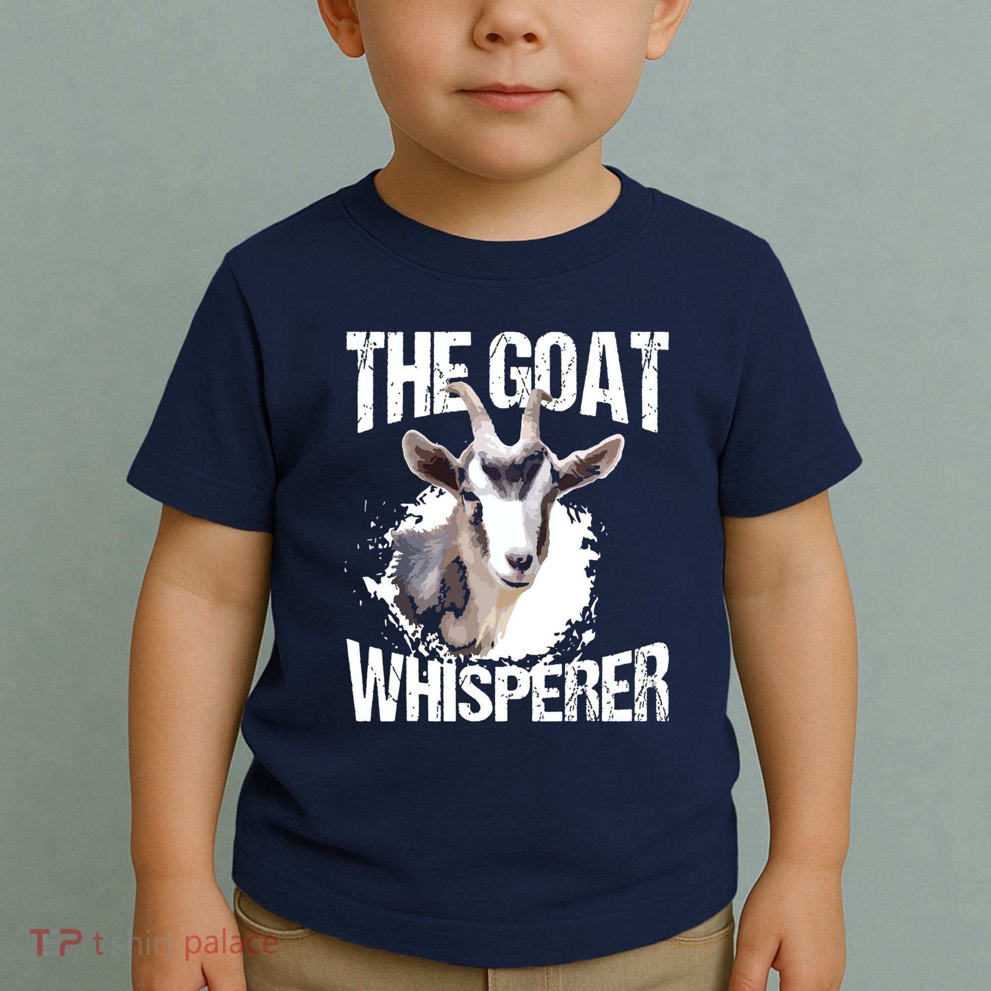The Goat Whisperer Funny Goat Lover Farmer Gift Toddler T-Shirt