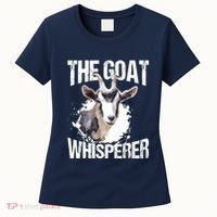 The Goat Whisperer Funny Goat Lover Farmer Gift Women's T-Shirt thumb 0