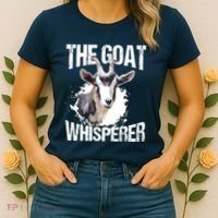 The Goat Whisperer Funny Goat Lover Farmer Gift Women's T-Shirt thumb 2