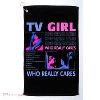 Tv Girl Who Really Care Golf Towel thumb 0