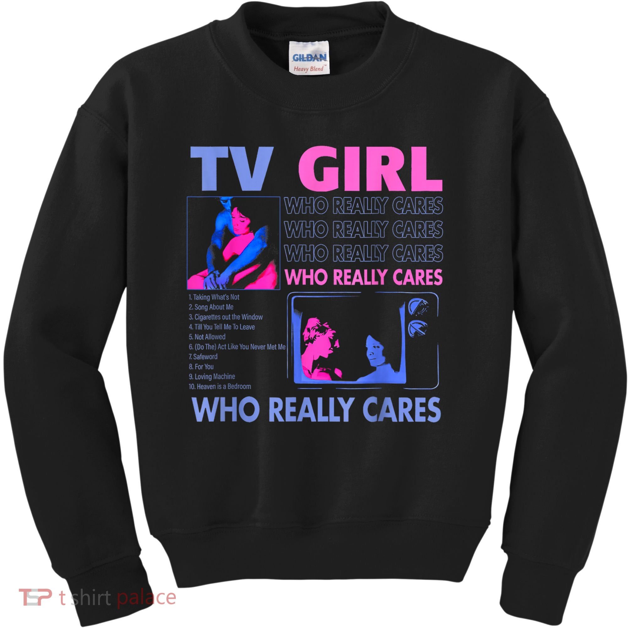 Tv Girl Who Really Care Kids Sweatshirt
