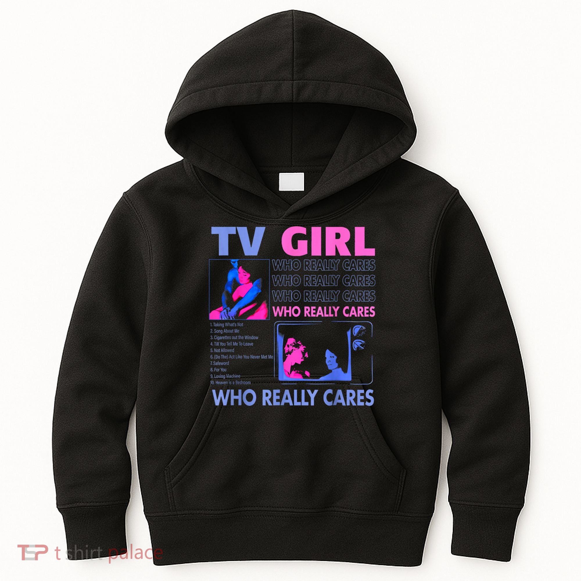 Tv Girl Who Really Care Kids Hoodie