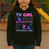Tv Girl Who Really Care Kids Hoodie thumb 3