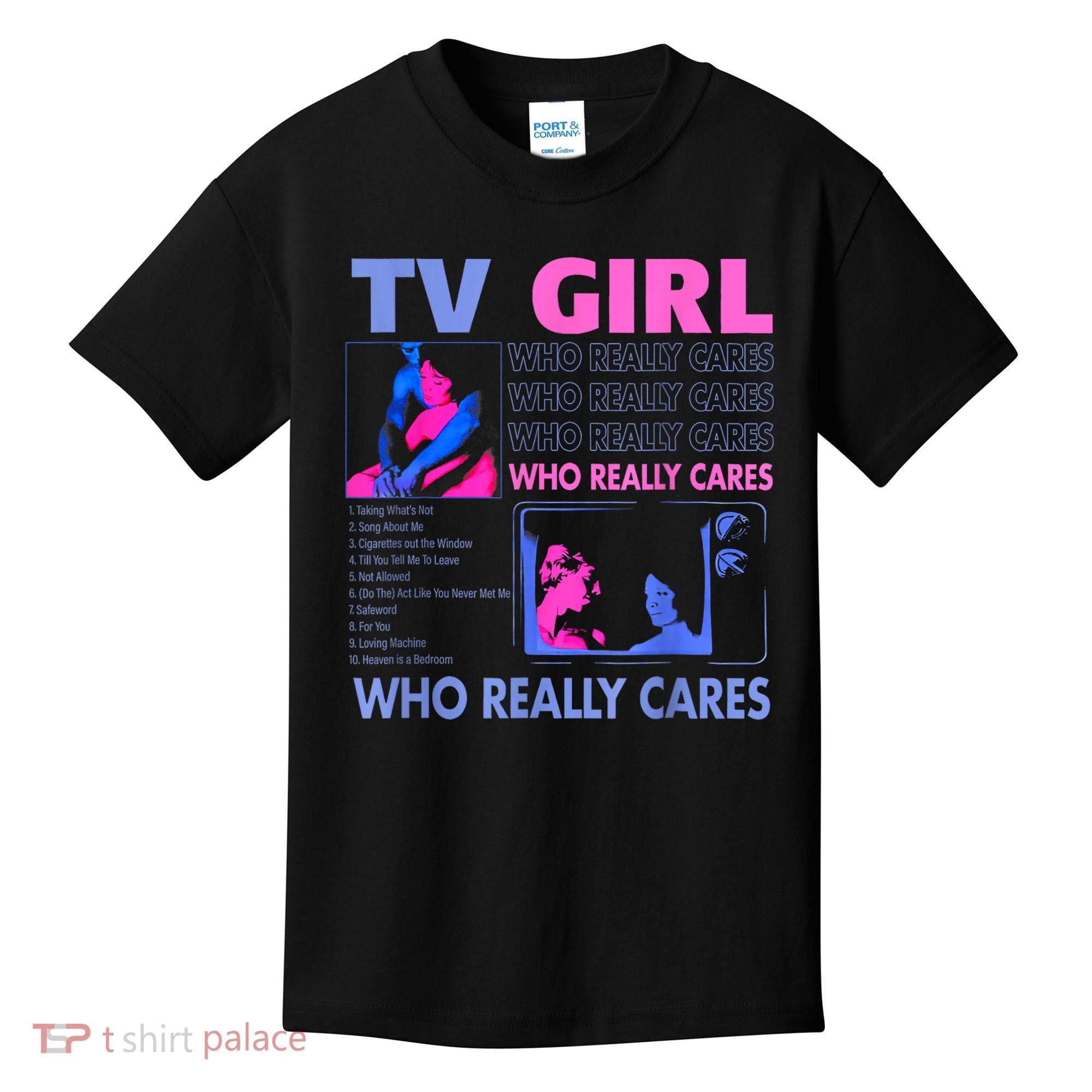 Tv Girl Who Really Care Kids T-Shirt