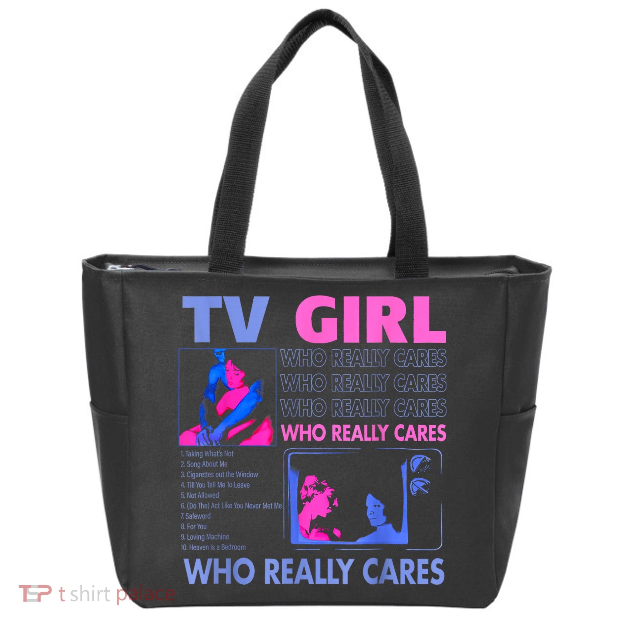 Tv Girl Who Really Care Tote Bag