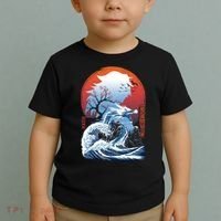 The Great Water Dragon Toddler T-Shirt thumb 2