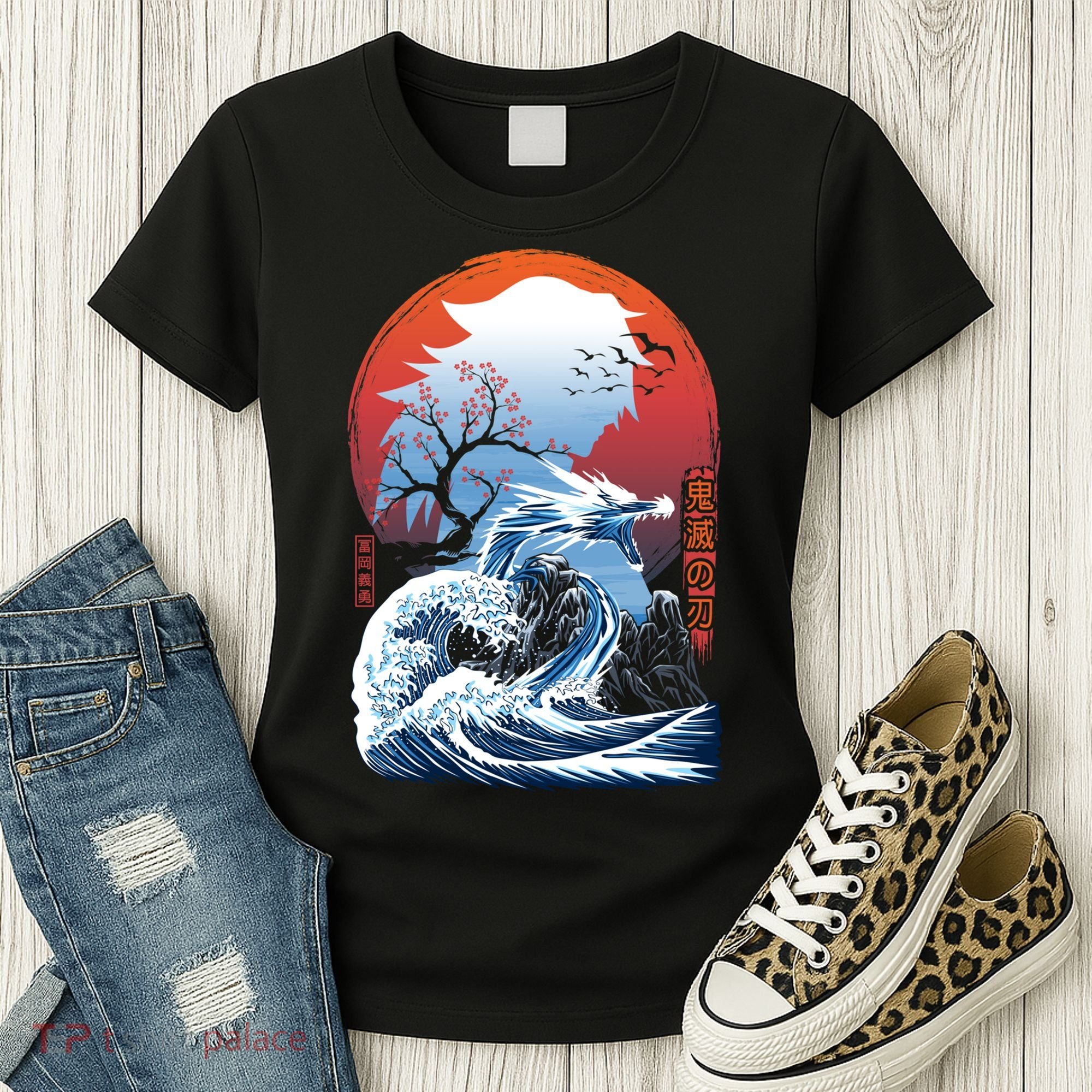 The Great Water Dragon Women's T-Shirt