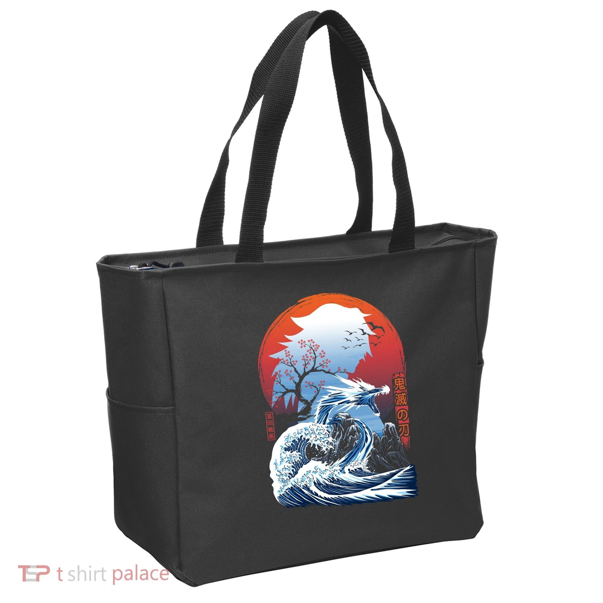 The Great Water Dragon Tote Bag