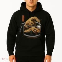 The Great Wave Of Coffee Hoodie thumb 2