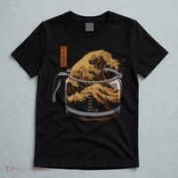The Great Wave Of Coffee T-Shirt thumb 5