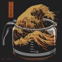 The Great Wave Of Coffee Beanie thumb 2