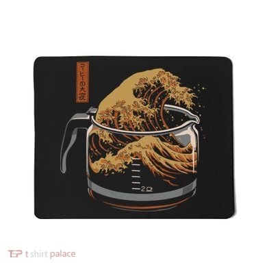 The Great Wave Of Coffee Mousepad