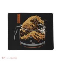 The Great Wave Of Coffee Mousepad thumb 0