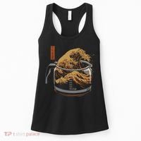 The Great Wave Of Coffee Women's Tank Top thumb 0