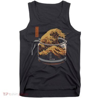 The Great Wave Of Coffee Tank Top
