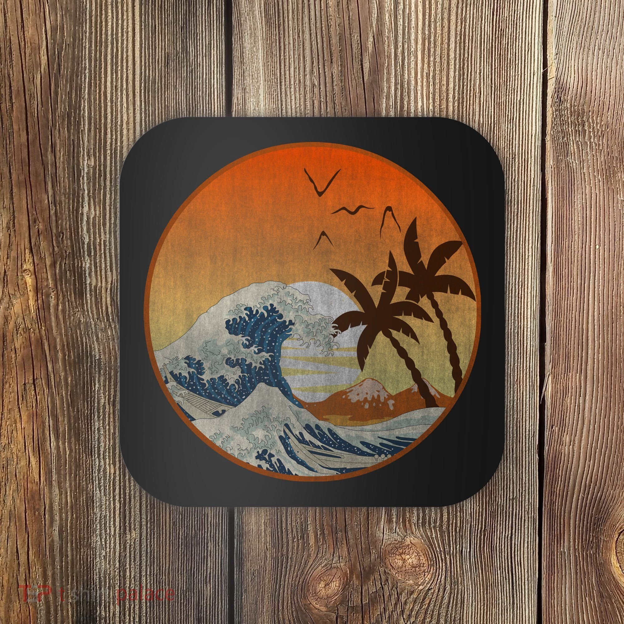 The Great Wave Off Kanagawa Coaster