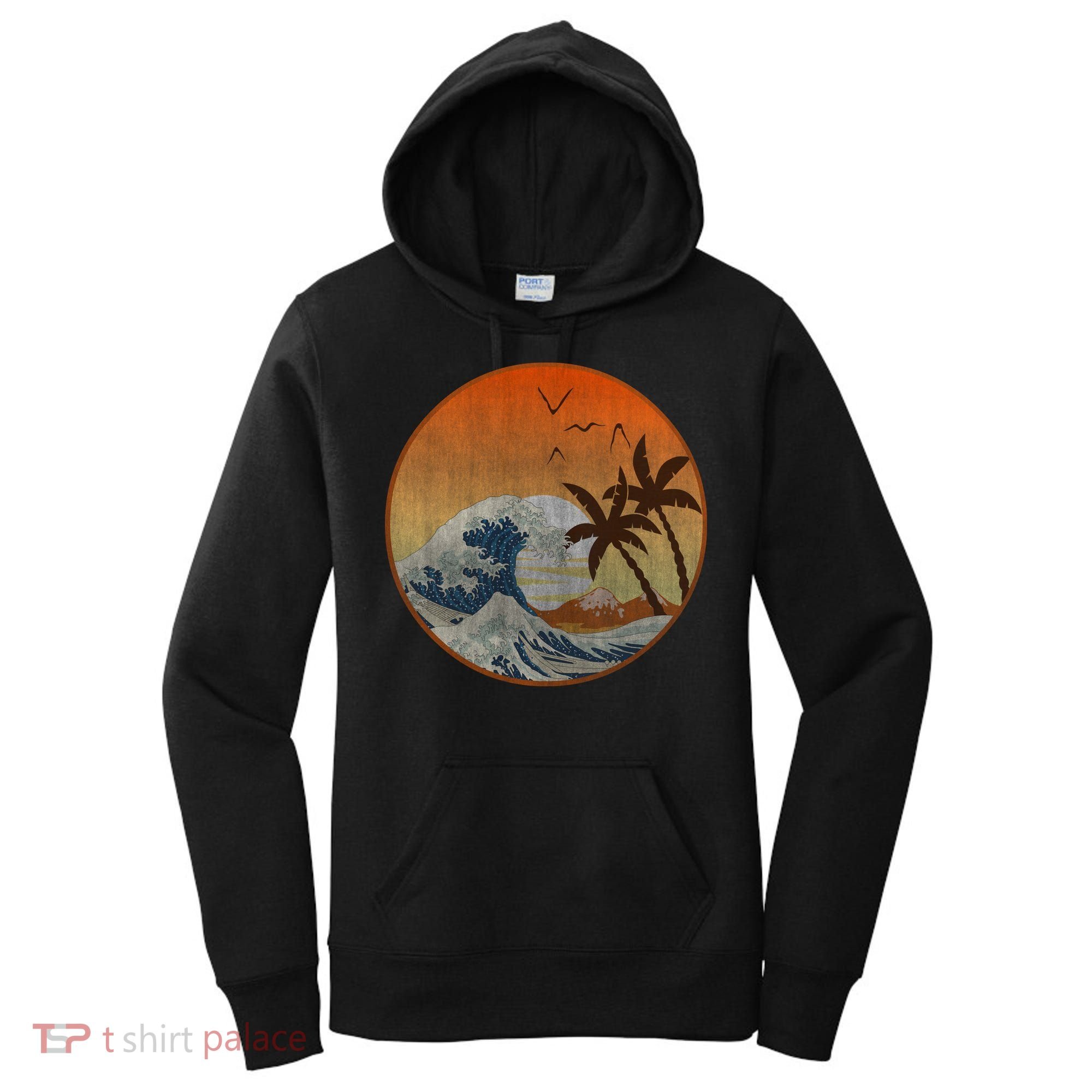 The Great Wave Off Kanagawa Women's Hoodie