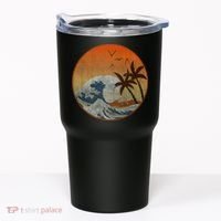 The Great Wave Off Kanagawa Tumbler thumb 0