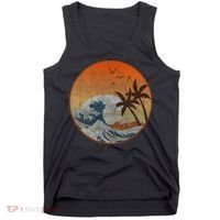 The Great Wave Off Kanagawa Tank Top thumb 0