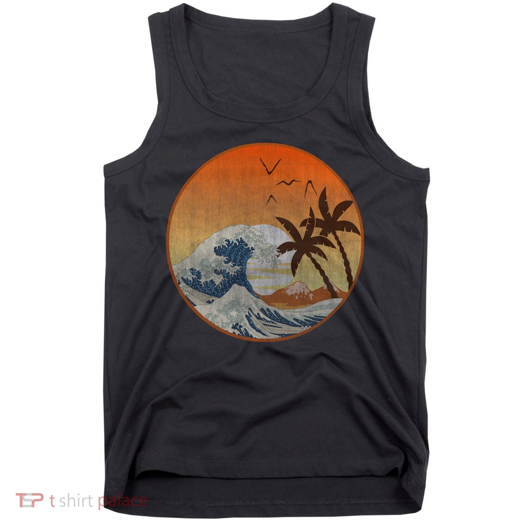 The Great Wave Off Kanagawa Tank Top