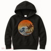 The Great Wave Off Kanagawa Kids Hoodie thumb 0
