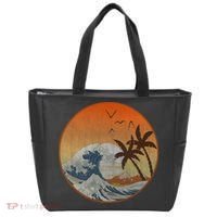 The Great Wave Off Kanagawa Tote Bag thumb 0