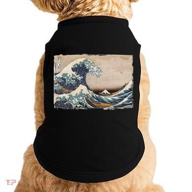 The Great Wave Off Kanagawa Doggie Tank