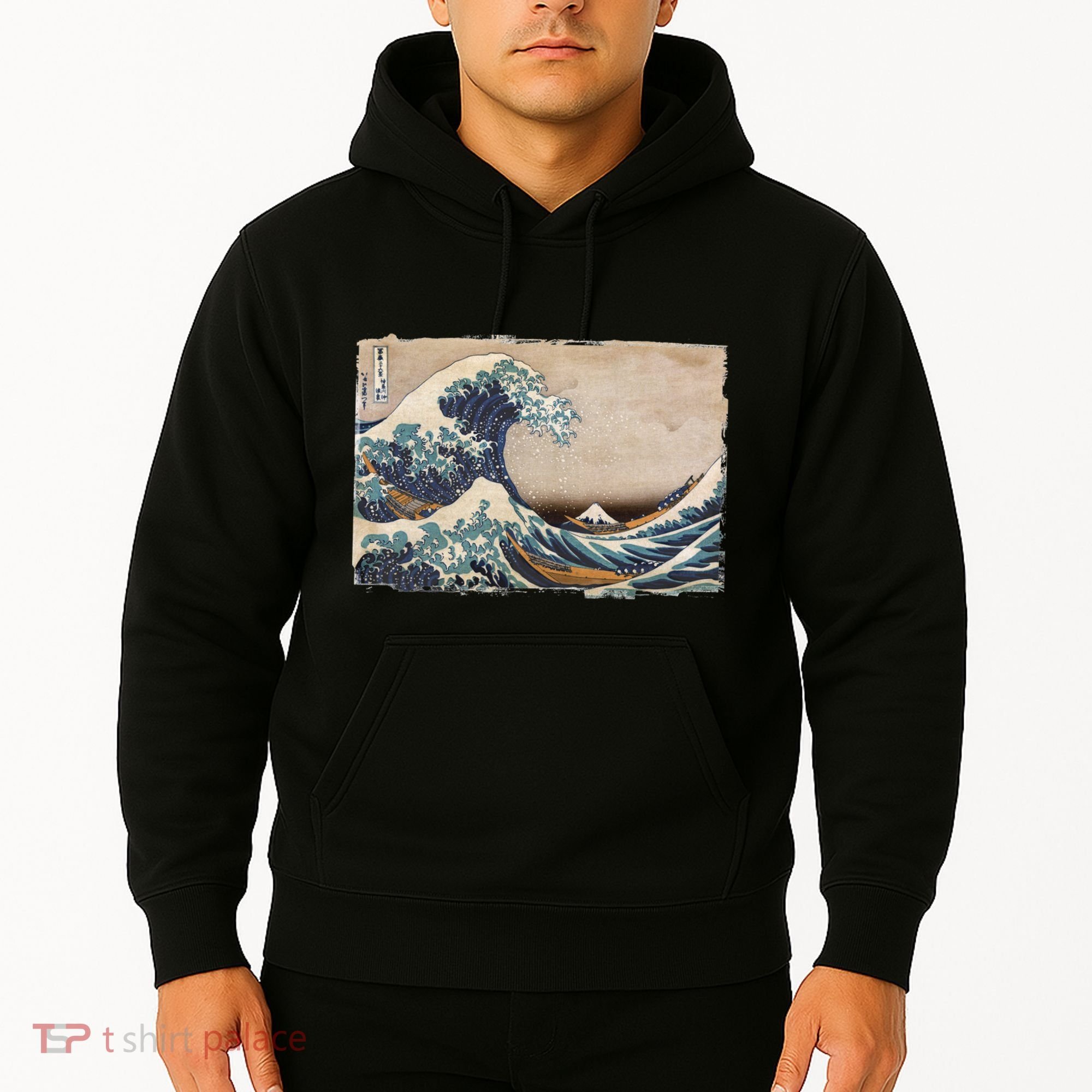 The Great Wave Off Kanagawa Hoodie