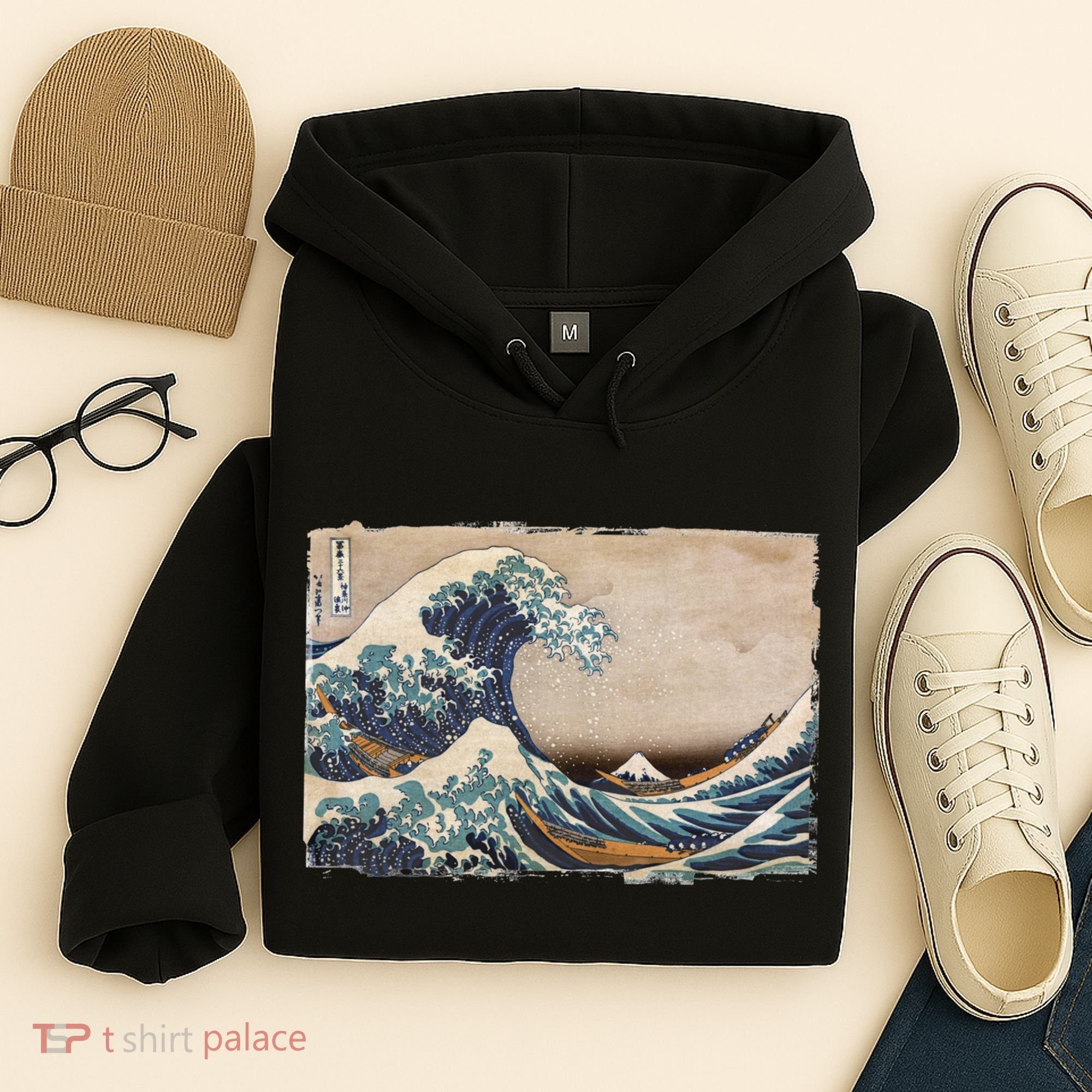 The Great Wave Off Kanagawa Hoodie