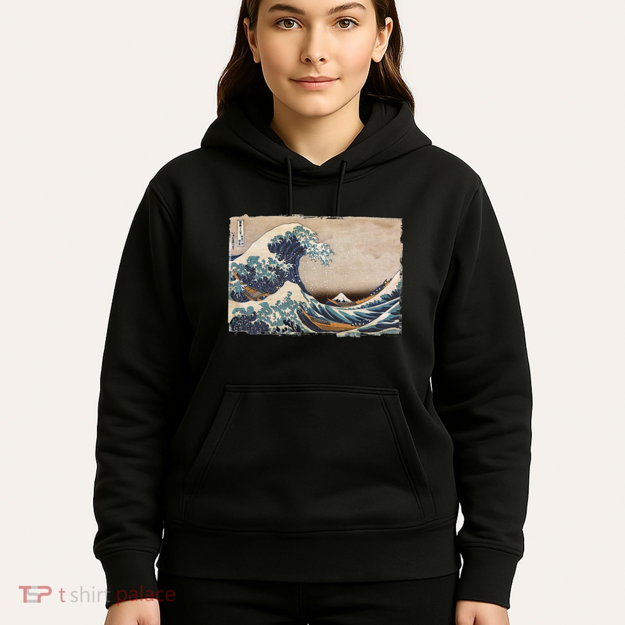 The Great Wave Off Kanagawa Hoodie