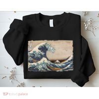 The Great Wave Off Kanagawa Sweatshirt thumb 2