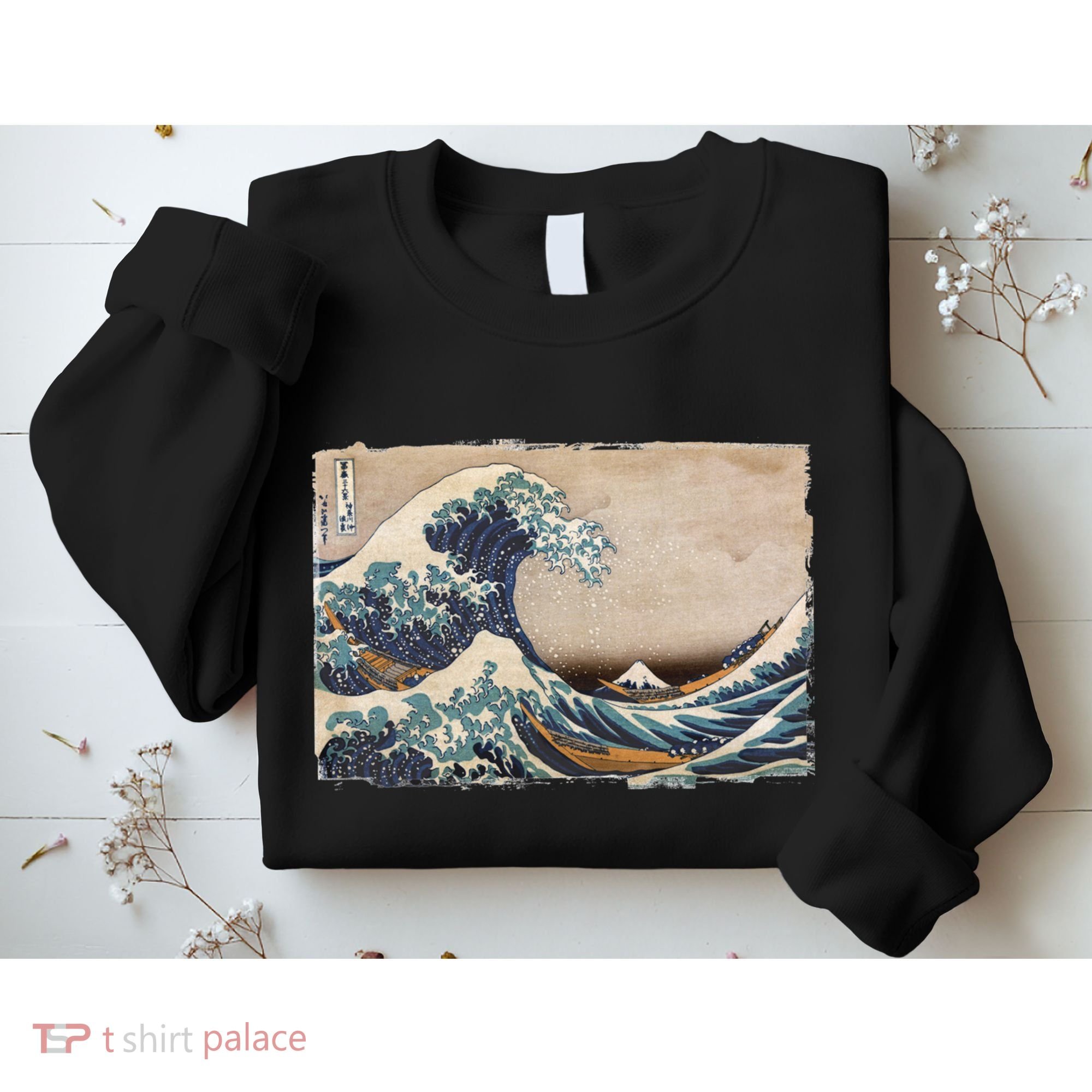 The Great Wave Off Kanagawa Sweatshirt