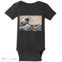 The Great Wave Off Kanagawa Baby Bodysuit thumb 0