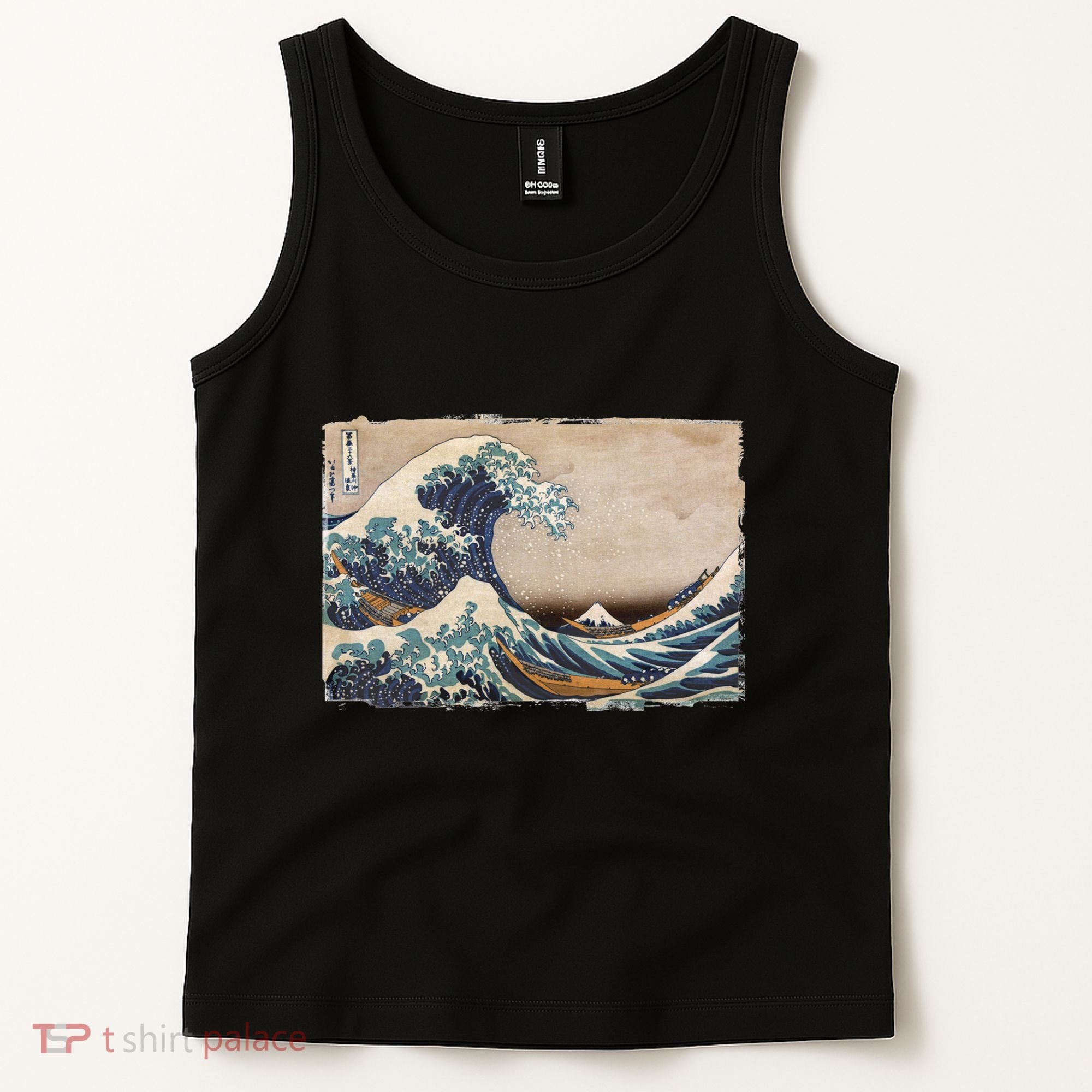 The Great Wave Off Kanagawa Tank Top