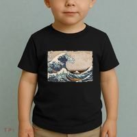 The Great Wave Off Kanagawa Toddler T-Shirt thumb 2