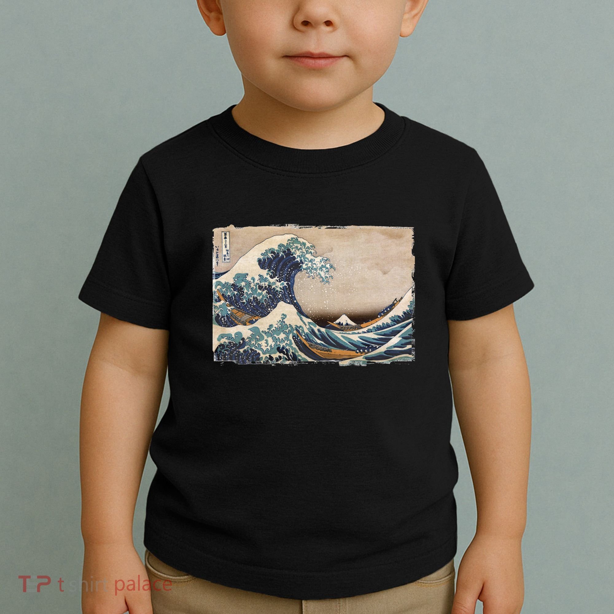 The Great Wave Off Kanagawa Toddler T-Shirt