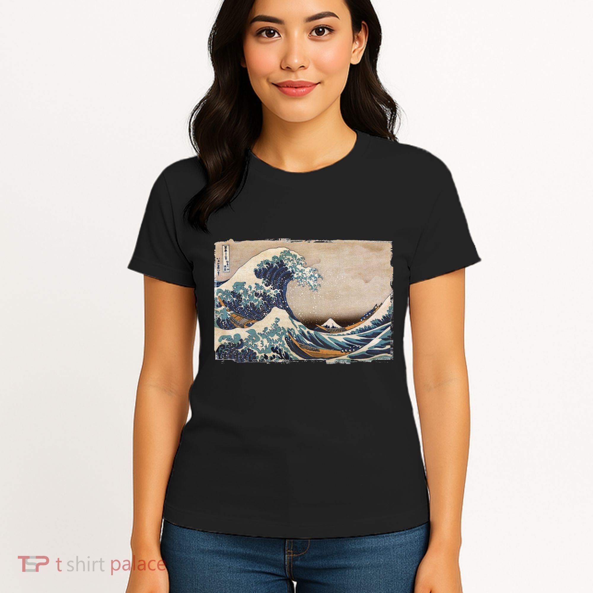 The Great Wave Off Kanagawa Women's T-Shirt